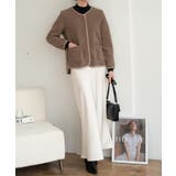 どんなスタイリングにもマッチするベーシックジャケット トップス 長袖 | maison de LATIR | 詳細画像34 