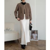 どんなスタイリングにもマッチするベーシックジャケット トップス 長袖 | maison de LATIR | 詳細画像43 