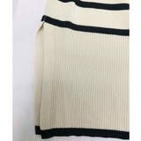 大人カジュアルなサイドスリットボーダーニット Aライン 体型カバー | maison de LATIR | 詳細画像22 