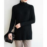 優しい質感タートルネックで暖か美シルエットリブニット シンプル韓国ファッション | maison de LATIR | 詳細画像14