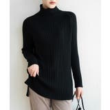 優しい質感タートルネックで暖か美シルエットリブニット シンプル韓国ファッション | maison de LATIR | 詳細画像16