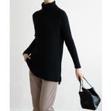 優しい質感タートルネックで暖か美シルエットリブニット シンプル韓国ファッション | maison de LATIR | 詳細画像19