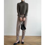 優しい質感タートルネックで暖か美シルエットリブニット シンプル韓国ファッション | maison de LATIR | 詳細画像31