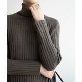 優しい質感タートルネックで暖か美シルエットリブニット シンプル韓国ファッション | maison de LATIR | 詳細画像36