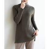 優しい質感タートルネックで暖か美シルエットリブニット シンプル韓国ファッション | maison de LATIR | 詳細画像37