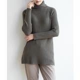 優しい質感タートルネックで暖か美シルエットリブニット シンプル韓国ファッション | maison de LATIR | 詳細画像40