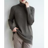 優しい質感タートルネックで暖か美シルエットリブニット シンプル韓国ファッション | maison de LATIR | 詳細画像41