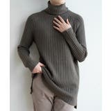 優しい質感タートルネックで暖か美シルエットリブニット シンプル韓国ファッション | maison de LATIR | 詳細画像42