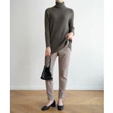 優しい質感タートルネックで暖か美シルエットリブニット シンプル韓国ファッション | maison de LATIR | 詳細画像43