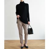 優しい質感タートルネックで暖か美シルエットリブニット シンプル韓国ファッション | maison de LATIR | 詳細画像5