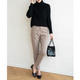 優しい質感タートルネックで暖か美シルエットリブニット シンプル韓国ファッション | maison de LATIR | 詳細画像7