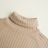 優しい質感タートルネックで暖か美シルエットリブニット シンプル韓国ファッション | maison de LATIR | 詳細画像75