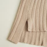 優しい質感タートルネックで暖か美シルエットリブニット シンプル韓国ファッション | maison de LATIR | 詳細画像79