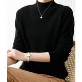 1枚は持っていたいベーシックなもちもちハイネックニット ニットプルオーバー 長袖… | maison de LATIR | 詳細画像12 