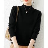 1枚は持っていたいベーシックなもちもちハイネックニット ニットプルオーバー 長袖… | maison de LATIR | 詳細画像14 