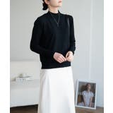 1枚は持っていたいベーシックなもちもちハイネックニット ニットプルオーバー 長袖… | maison de LATIR | 詳細画像23 