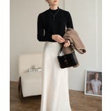 1枚は持っていたいベーシックなもちもちハイネックニット ニットプルオーバー 長袖… | maison de LATIR | 詳細画像3 