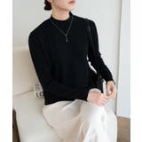 1枚は持っていたいベーシックなもちもちハイネックニット ニットプルオーバー 長袖… | maison de LATIR | 詳細画像32 