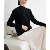 1枚は持っていたいベーシックなもちもちハイネックニット ニットプルオーバー 長袖… | maison de LATIR | 詳細画像34 