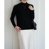 1枚は持っていたいベーシックなもちもちハイネックニット ニットプルオーバー 長袖… | maison de LATIR | 詳細画像44 