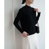 1枚は持っていたいベーシックなもちもちハイネックニット ニットプルオーバー 長袖… | maison de LATIR | 詳細画像5 