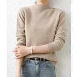 1枚は持っていたいベーシックなもちもちハイネックニット ニットプルオーバー 長袖… | maison de LATIR | 詳細画像7 