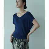 Vネックサマーニット トップス Vネック | maison de LATIR | 詳細画像23
