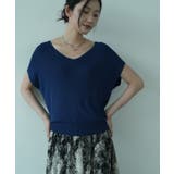 Vネックサマーニット トップス Vネック | maison de LATIR | 詳細画像26