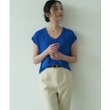 Vネックサマーニット トップス Vネック | maison de LATIR | 詳細画像32