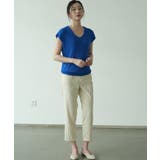Vネックサマーニット トップス Vネック | maison de LATIR | 詳細画像45