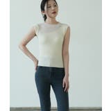 トレンド感たっぷりでエレガントに着こなせるシアーノースリーブトップス | maison de LATIR | 詳細画像19