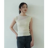 トレンド感たっぷりでエレガントに着こなせるシアーノースリーブトップス | maison de LATIR | 詳細画像21