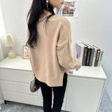 大人こなれ感と着回し力抜群のVネックセーター トップス カットソー | maison de LATIR | 詳細画像15