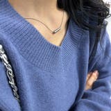 大人こなれ感と着回し力抜群のVネックセーター トップス カットソー | maison de LATIR | 詳細画像48
