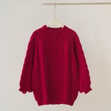 大人こなれ感を演出し幅広いスタイリングに活躍するクルーネックニット | maison de LATIR | 詳細画像11 