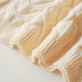 大人こなれ感を演出し幅広いスタイリングに活躍するクルーネックニット | maison de LATIR | 詳細画像18 