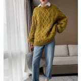 大人こなれ感を演出し幅広いスタイリングに活躍するクルーネックニット | maison de LATIR | 詳細画像3 