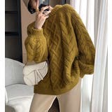 大人こなれ感を演出し幅広いスタイリングに活躍するクルーネックニット | maison de LATIR | 詳細画像4 