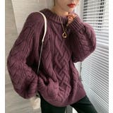 大人こなれ感を演出し幅広いスタイリングに活躍するクルーネックニット | maison de LATIR | 詳細画像6 