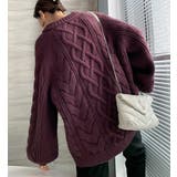 大人こなれ感を演出し幅広いスタイリングに活躍するクルーネックニット | maison de LATIR | 詳細画像7 