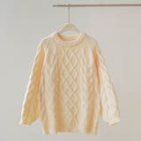 大人こなれ感を演出し幅広いスタイリングに活躍するクルーネックニット | maison de LATIR | 詳細画像9 