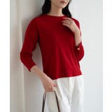 袖ゴールドボタンきれいめセーター ニット 長袖 | maison de LATIR | 詳細画像13 