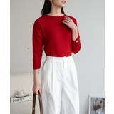 袖ゴールドボタンきれいめセーター ニット 長袖 | maison de LATIR | 詳細画像22 