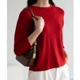 袖ゴールドボタンきれいめセーター ニット 長袖 | maison de LATIR | 詳細画像28 