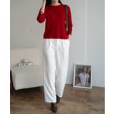 袖ゴールドボタンきれいめセーター ニット 長袖 | maison de LATIR | 詳細画像34 