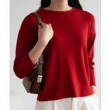 袖ゴールドボタンきれいめセーター ニット 長袖 | maison de LATIR | 詳細画像37 