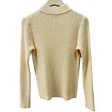 さりげない肌見せと上品さもあるデザインニット トップス プルオーバー | maison de LATIR | 詳細画像21 