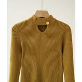 さりげない肌見せと上品さもあるデザインニット トップス プルオーバー | maison de LATIR | 詳細画像34 