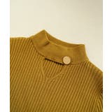 さりげない肌見せと上品さもあるデザインニット トップス プルオーバー | maison de LATIR | 詳細画像35 