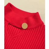 さりげない肌見せと上品さもあるデザインニット トップス プルオーバー | maison de LATIR | 詳細画像53 